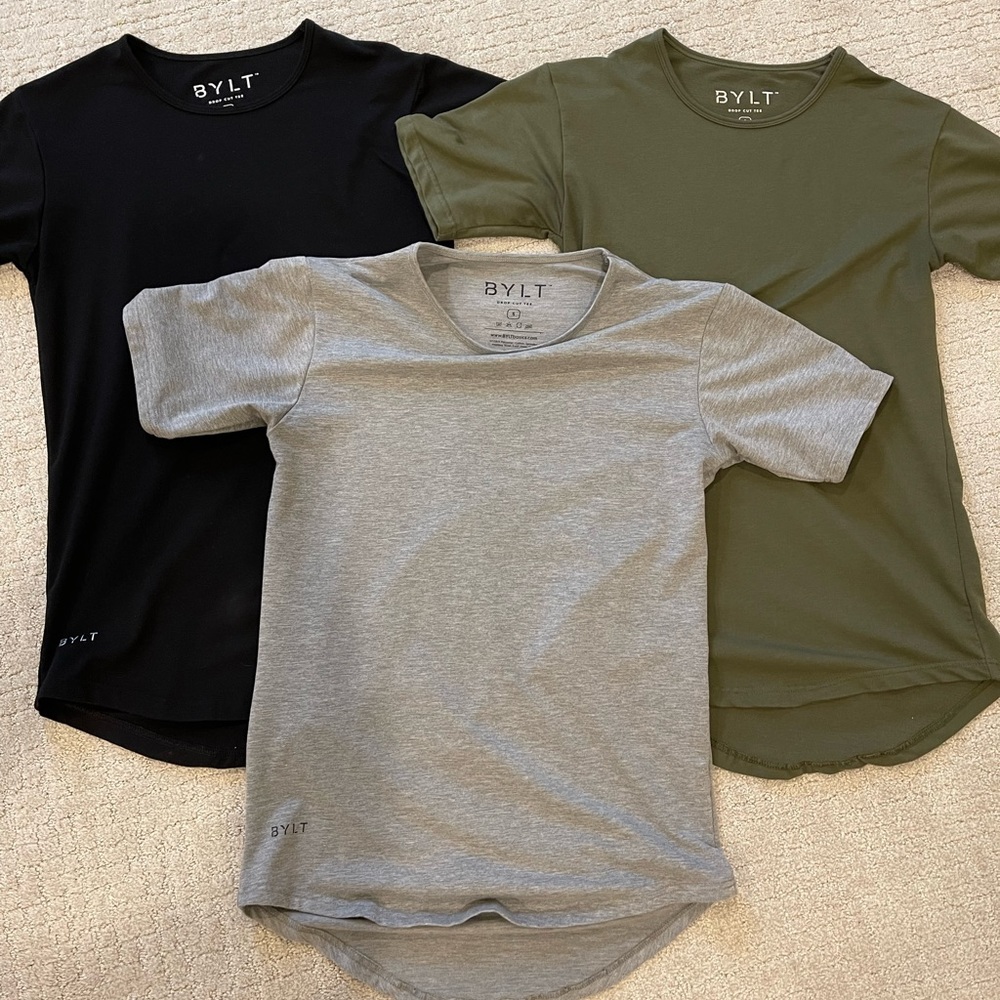 BYLT Basics Drop Cut Tees